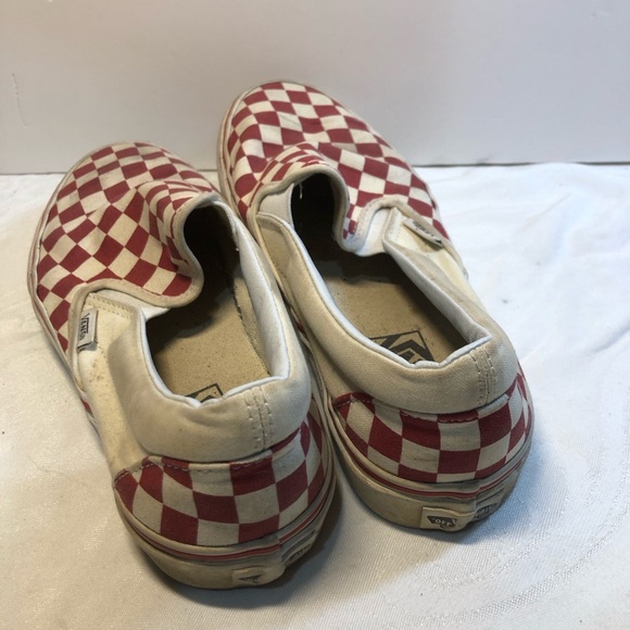Vans Checkerboard Sneakers, used condition Men’s 7.5 Women’s 9 - Picture 4 of 14